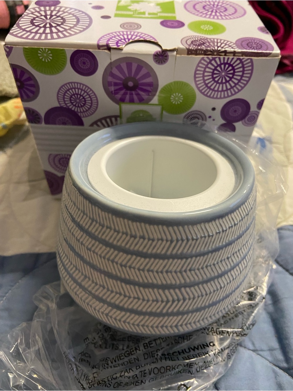 SCENTSY AIR Plug-In DASHING DENIM Fan Diffuser